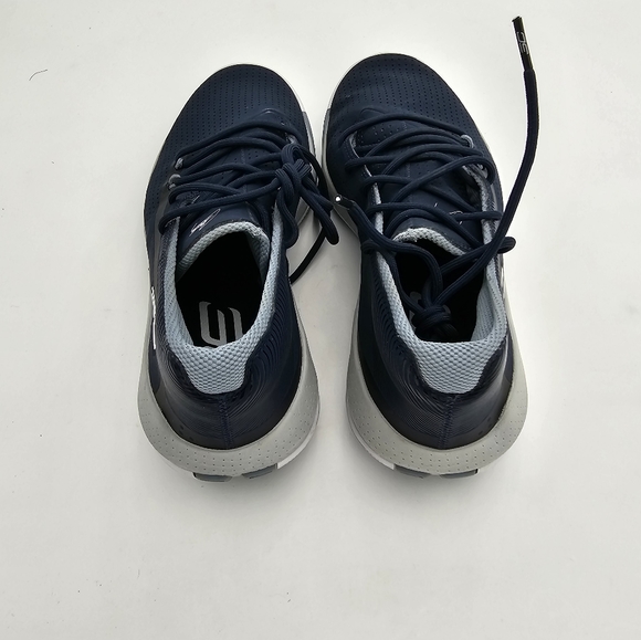 Under Armour SC 3Zero III Basketball Shoes 3022048-401 Navy Grey Men’s Size 7.5 - Picture 3 of 8